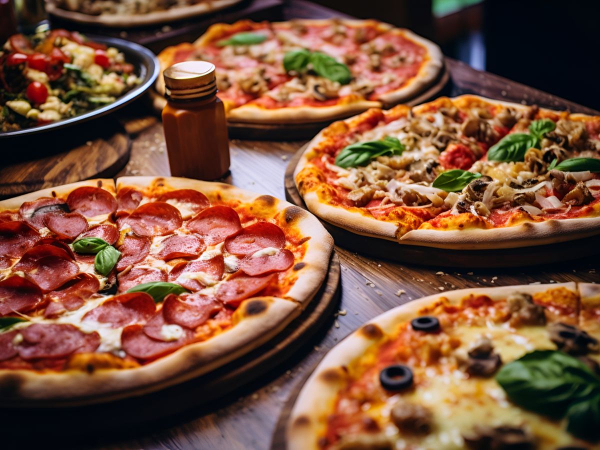 Gourmet pizza